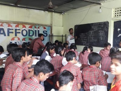 A classroom in session